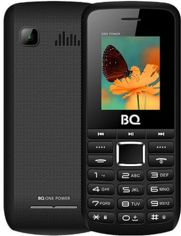 Мобильный телефон BQ One Power (BQ-1846) 1.77"/128x160/2000mAh/Mini-SIM/2G/MicroSD черно-серый