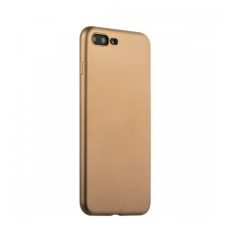 Чехол-накладка для iPhone 7 Plus J-case силикон золотой