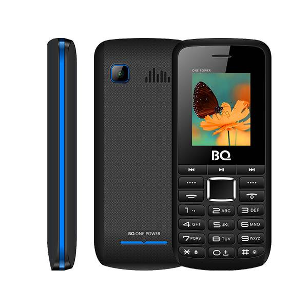 Мобильный телефон BQ One Power (BQ-1846) 1.77"/128x160/2000mAh/Mini-SIM/2G/MicroSD черно-синий