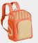 Рюкзак школьный Xiaomi UBOT Full-open Suspension Spine Protection Schoolbag 18L оранжевый/бежевый