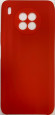 Накладка для Huawei Honor 50 Lite/Nova 8i Silicone cover без логотипа красная