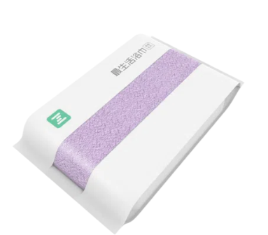Полотенце банное Xiaomi ZSH Youth Series 37*76 фиолетовое