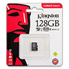 micro SDXC карта памяти Kingston 128GB Class10 UHS-I 175MB/s без адаптера