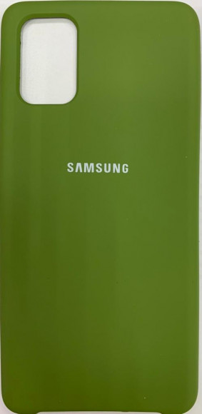 Накладка для Samsung Galaxy M31S Silicone cover болотная