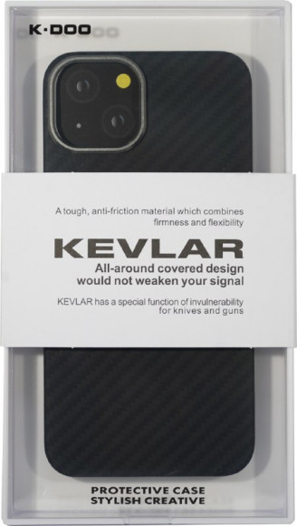 Накладка для iPhone 13 K-Doo Kevlar пластик черная