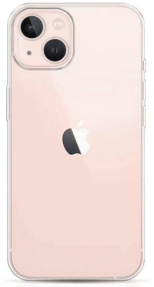 Чехол-накладка силикон 2.0мм iPhone 13 прозрачный тех.пак