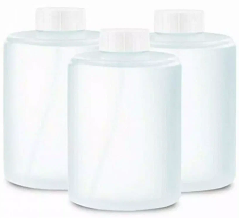  Сменные блоки жидкого мыла Xiaomi Mijia Automatic Foam Soap Dispenser 3шт белые