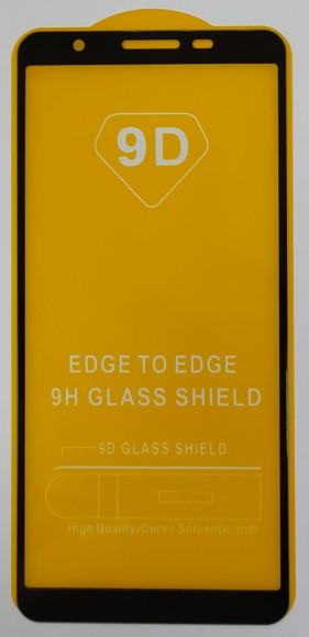 Защитное стекло для Samsung Galaxy A3 core 9D черное