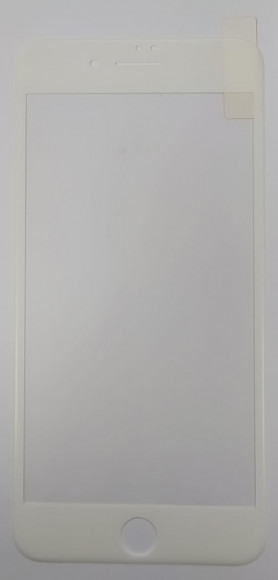 Защитное стекло для iPhone 7 Plus/8 Plus AMC матовое белое
