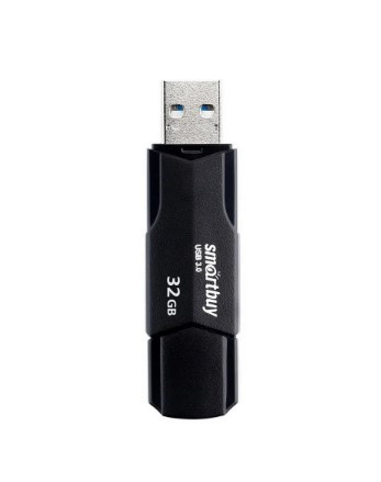 3.1 USB флеш накопитель Smartbuy 32GB Clue black (SB32GBCLU-K3)
