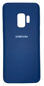Накладка для Samsung Galaxy S9 Silicone cover синяя