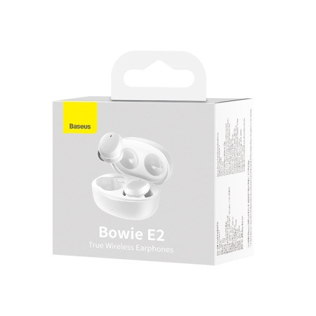 Мобильная Bluetooth-гарнитура Baseus Bowie E2 (NGTW090002) белая