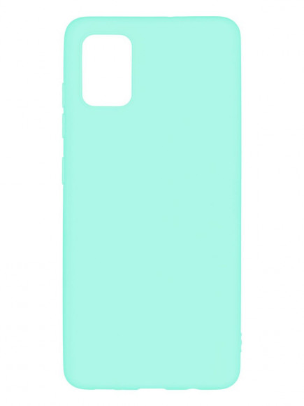 Накладка для Samsung Galaxy A02S/M02S Silicone cover бирюзовая