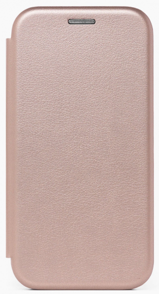 Чехол-книжка Samsung Galaxy M32 Fashion Case кожаная боковая розовое-золото