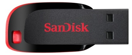 USB флеш накопитель SanDisk CZ50 Cruzer Blade 8GB (SDCZ50-008G-B35)