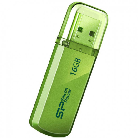 USB флеш накопитель Silicon Power 16GB Helios 101 green