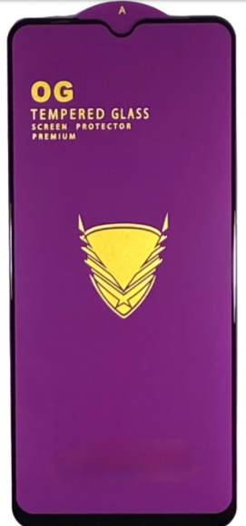 Защитное стекло для Huawei Honor X7A OG Purple черное