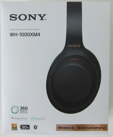 Беспроводные наушники Sony WH-1000XM4 черный