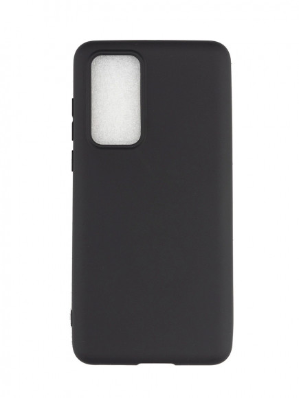 Чехол-накладка для Huawei P40 силикон 1мм матовый чёрный