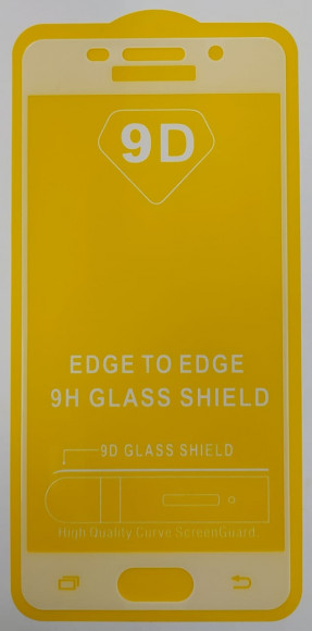 Защитное стекло для Samsung Galaxy A3 (2016) 9D белое