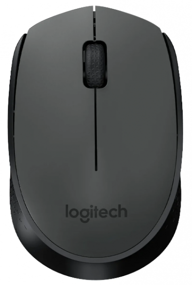 Мышь беспроводная Logitech M170 оптическая 1000DPI серо-черный