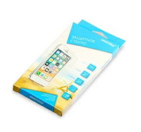 Защитное стекло для iPhone 6/7/8 в тех. упаковке Smartbuy
