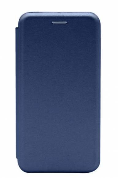 Чехол-книжка Xiaomi Pocophone X4 Pro Fashion Case кожаная боковая синяя