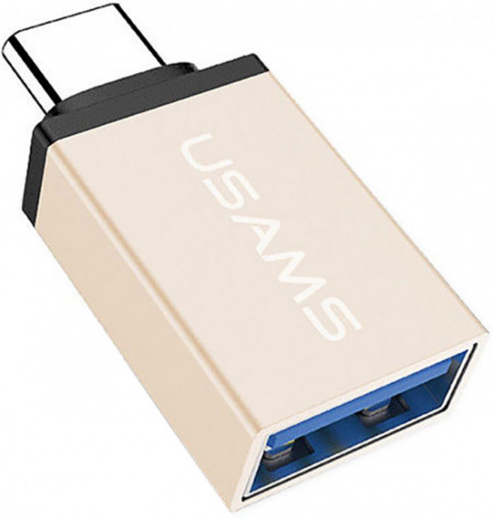 OTG Type-C на USB3.1 Usams TCOTG02 золотой