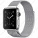 Сменный браслет металлический для Apple Watch 38-40mm ткань липучка белый
