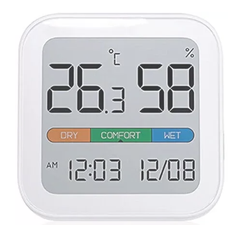 Метеостанция Xiaomi MIIIW Comfort Temperature And Humidity Clock S210 MW22S06 белый