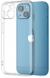 Чехол для iPhone 13 с закрытой камерой 2.0мм силиконовый прозрачный 