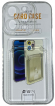 Чехол-накладка силикон с карманом под карту iPhone 14 Pro 6.1" прозрачная
