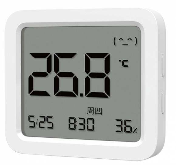 Метеостанция Xiaomi Mijia Intelligent Thermometer 3 MJWSD05MMC белый