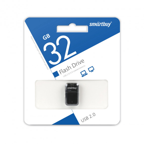 3.0 USB флеш накопитель Smartbuy 32GB Art Black (SB32GBAK)