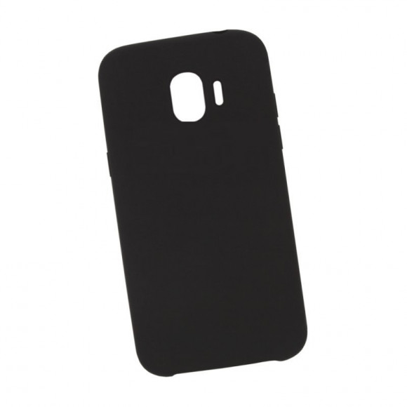 Чехол-накладка для Samsung Galaxy J2 (2018) силикон matte case чёрный