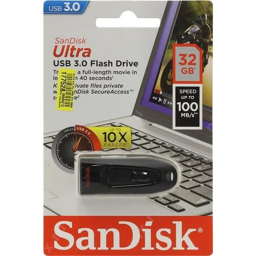 USB флеш накопитель SanDisk CZ48 Cruzer Ultra 32GB 3.0 (SDCZ48-032G-U46)