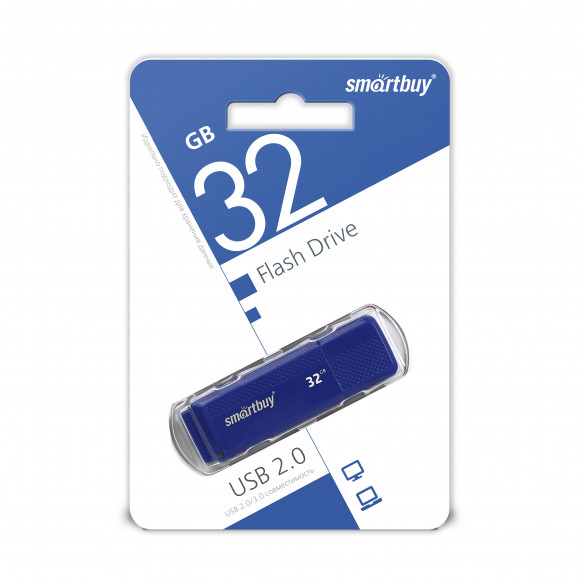 USB флеш накопитель Smartbuy 32GB Dock Blue (SB32GBDK-B)