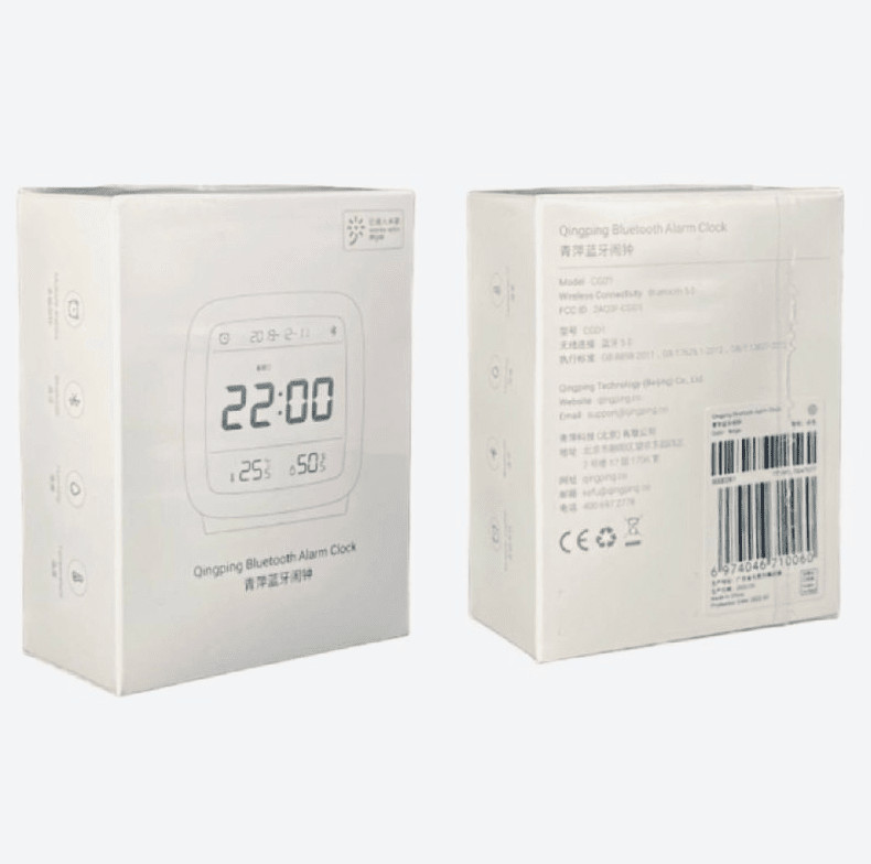 Умный будильник Xiaomi Qingping Bluetooth Alarm Clock (CGD1) зеленый