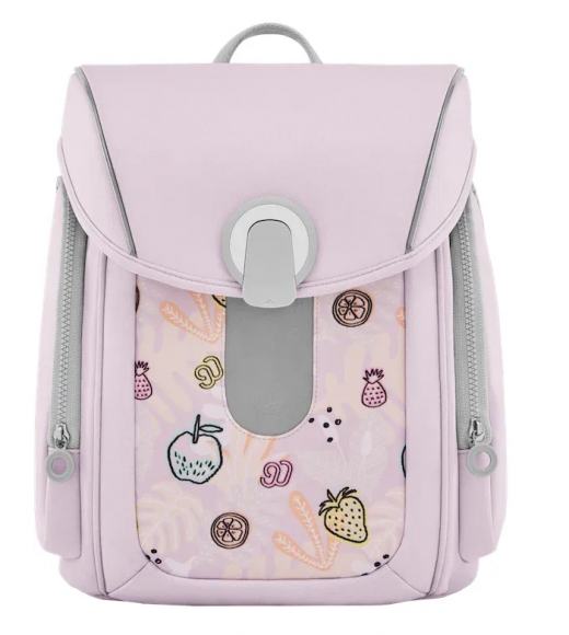 Рюкзак школьный Xiaomi 90 Points NINETYGO Smart Elementary School Backpack розовые фрукты