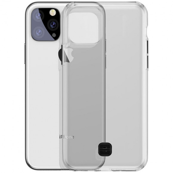 Накладка для iPhone 11 pro Baseus Transparent Key WIAPIPH58S-QA01 тёмно-прозрачная