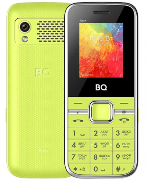 Мобильный телефон BQ 1868 Art+ зеленый