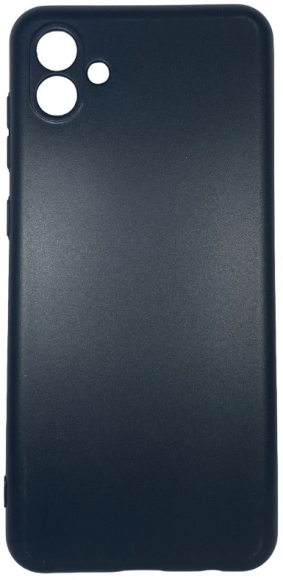 Чехол-накладка для Samsung Galaxy A04 4G силикон матовый чёрный