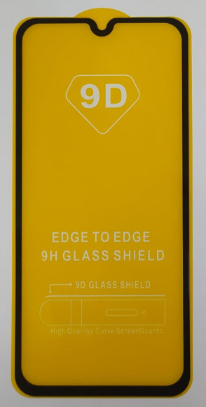 Защитное стекло для Samsung Galaxy A40 9D черное