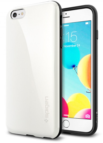 Клип-кейс Spigen для iPhone 6 5.5" Capella, белый (SGP11087)