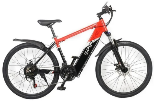 Электровелосипед Spetime E-Bike S7 Red+Black Spetime