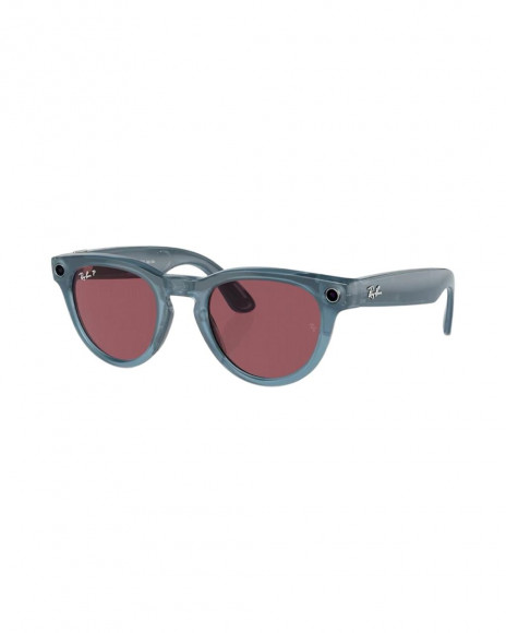 Smart Очки Ray Ban Meta RW4009 Синие линза красная