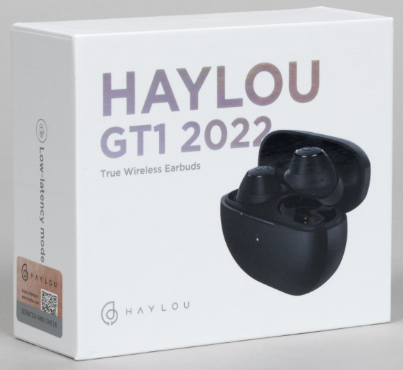 Беспроводные наушники TWS Haylou GT1 2022 BT5.0/43mAh (310mAh)/5ч черные