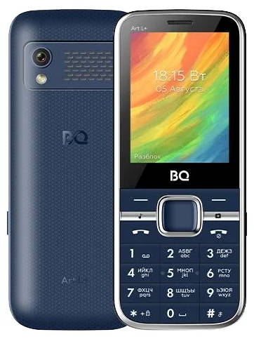 Мобильный телефон BQ 2448 Art L+ синий