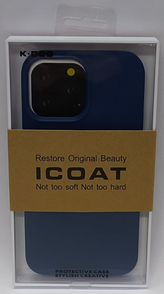 Накладка для iPhone 13 Pro Max K-Doo iCoat силикон синяя