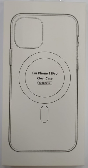Накладка для iPhone 11 Pro силикон MagSafe Clear Case